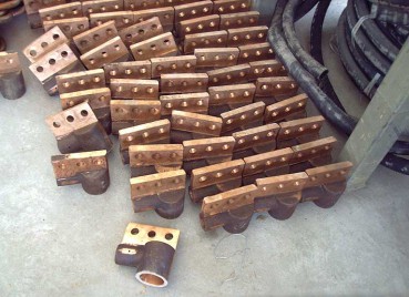 環(huán)形銅管連接板